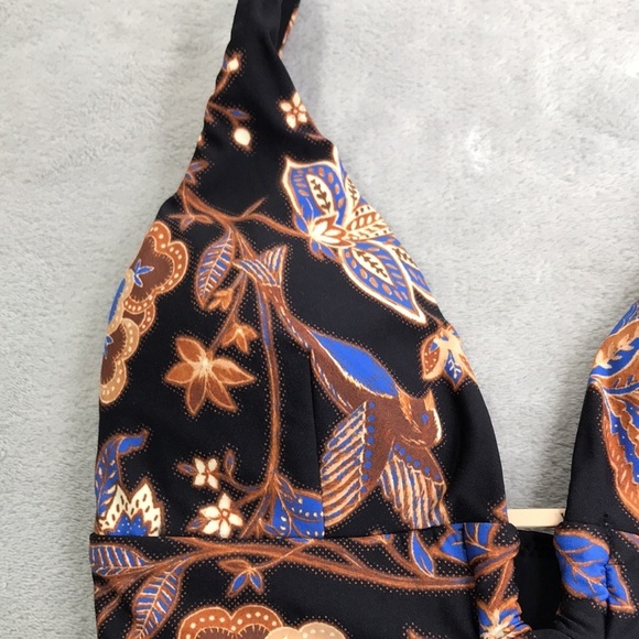 Seafolly Silk Road One Piece Swimsuit in Black Size 4 New - Picture 3 of 7